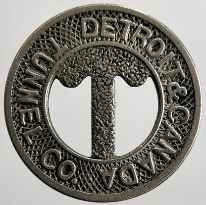 Detroit & Canada Tunnel Co Good For One Fare Coin | Collectable Grade | a2536