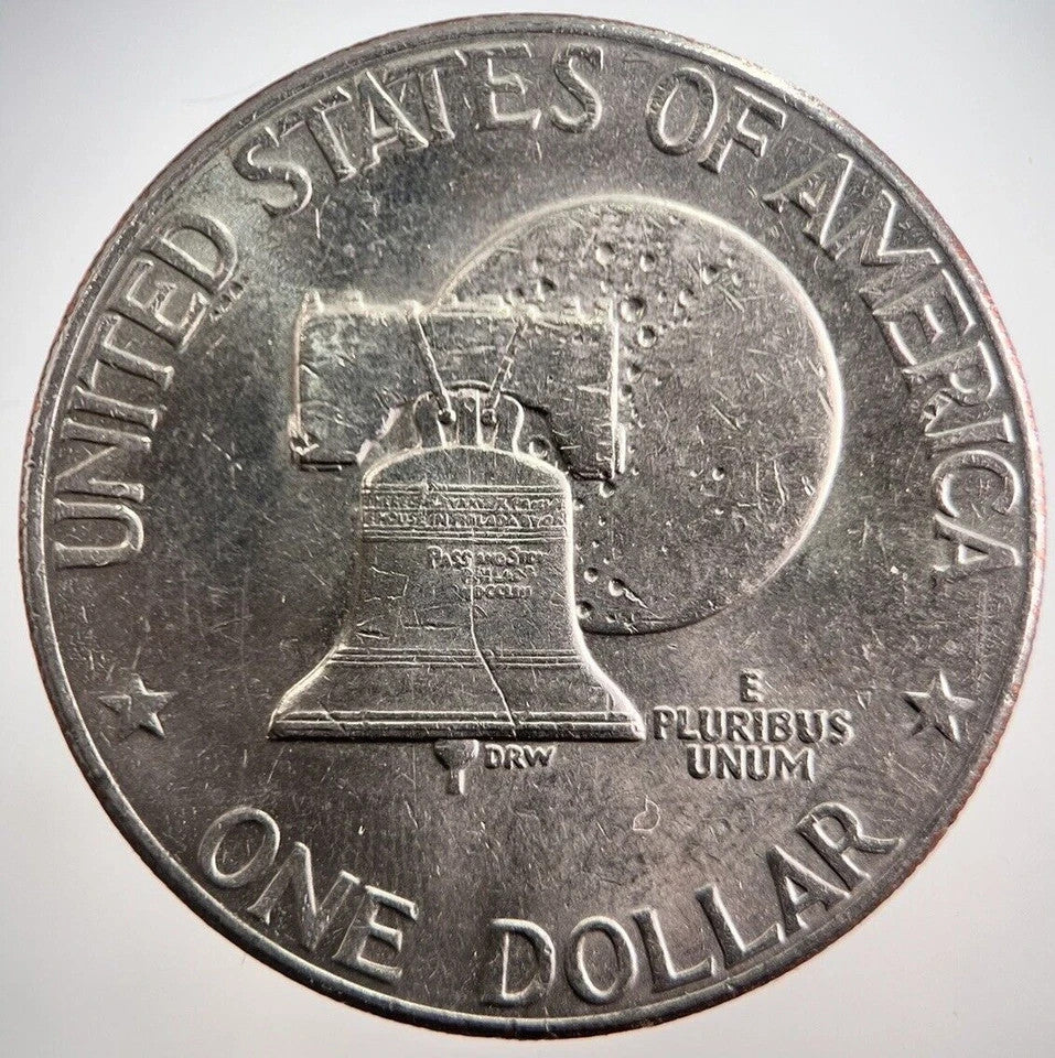 1776 - 1976 US USA Eisenhower One Dollar Coin | Fine Collectable Grade