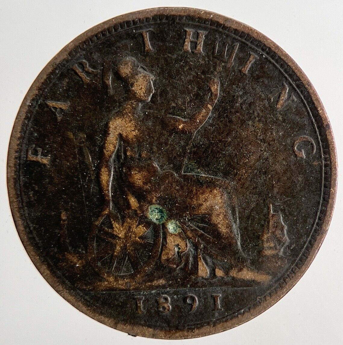 1891 Victoria Farthing Coin | Fine Collectable Grade | a6796