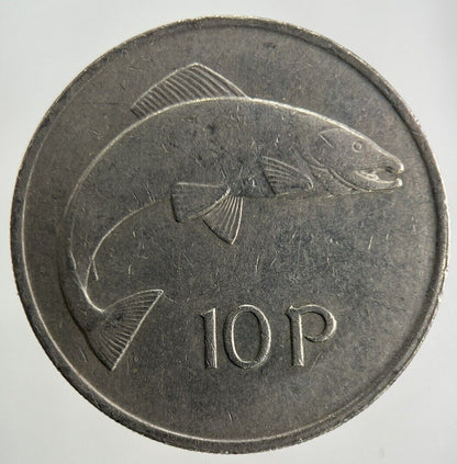 1975 Irish 10p Ten-Pence Coin | Fine Collectable Grade