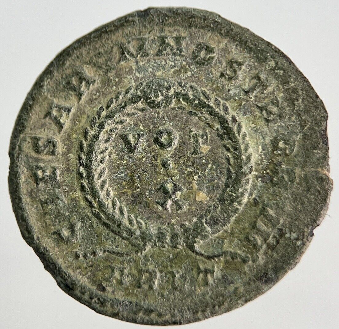 Roman Empire Constantinus Magnus Vot Coin | Fine Collectable Grade | a1863