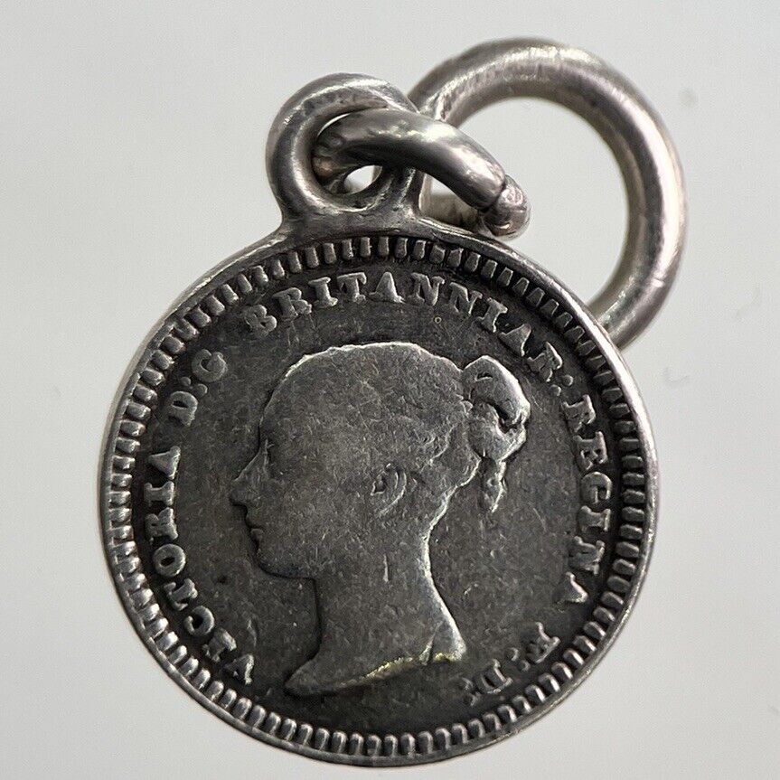 1843 Victoria 1 1/2 One-Half-Pence Silver Coin | Collectable Grade