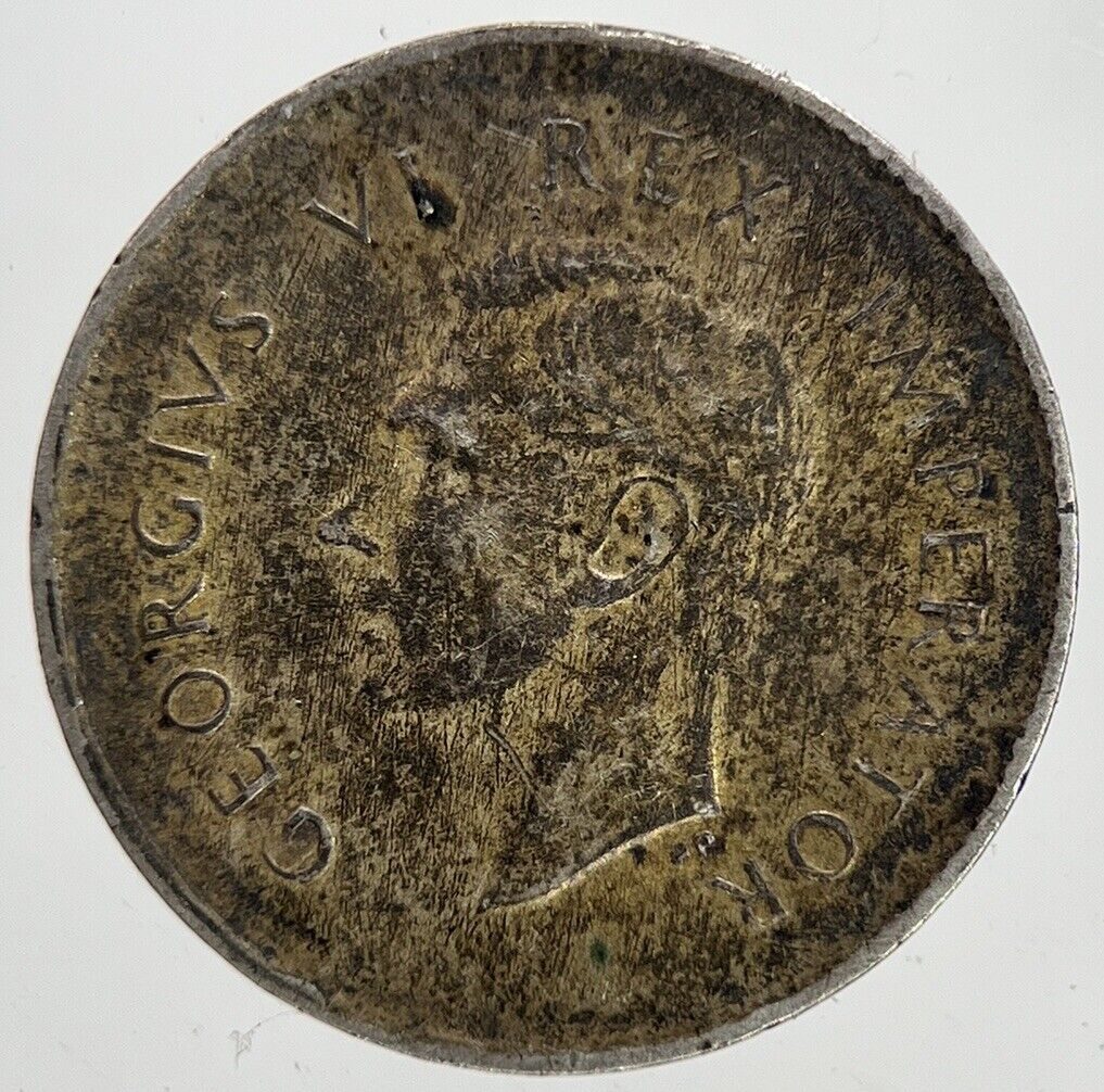 1942 South Africa Threepence Silver Coin | Fine Collectable Grade | a6995