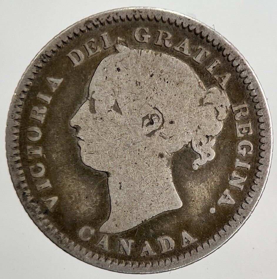 1888 Canada 10 Cents Silver Coin | Collectable Grade