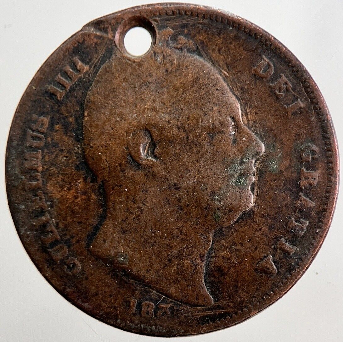 1835 William IV Farthing Coin | Collectable Grade