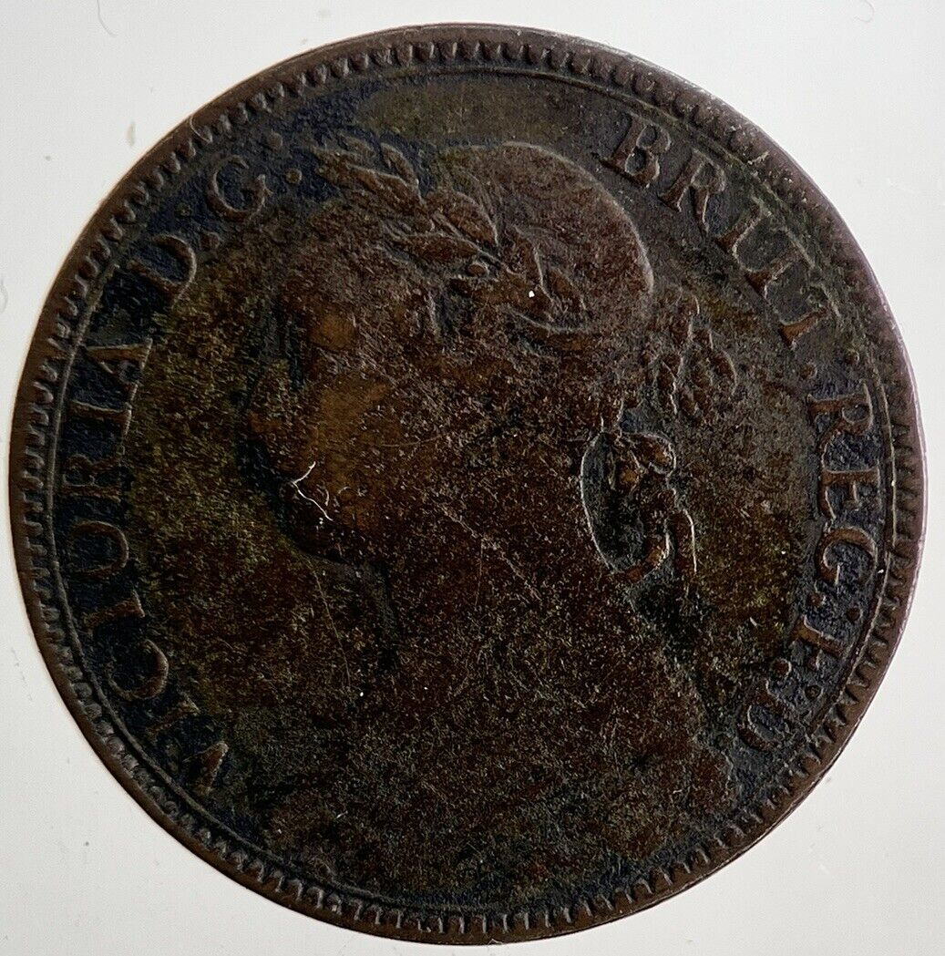 1881 Victoria Farthing Coin | Collectable Grade | a6451