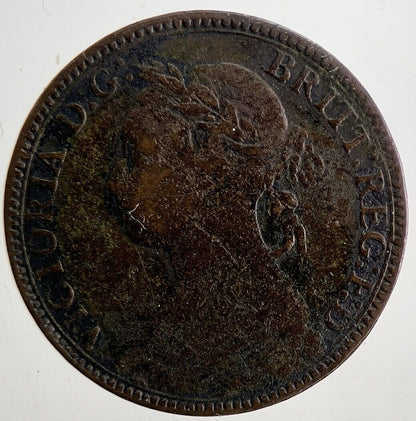 1881 Victoria Farthing Coin | Collectable Grade | a6451