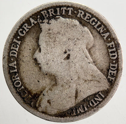 1896 Victoria Threepence Silver Coin | Collectable Grade | a5332