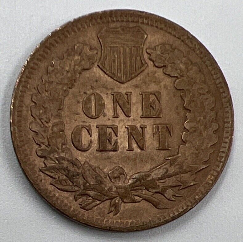 1899 US USA Indian Head One Cent | American Coin | Fine Grade