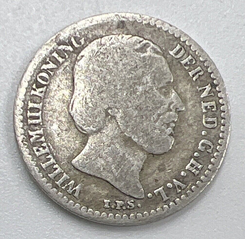 1879 Netherlands 10 Cents Silver Coin | Collectable Grade