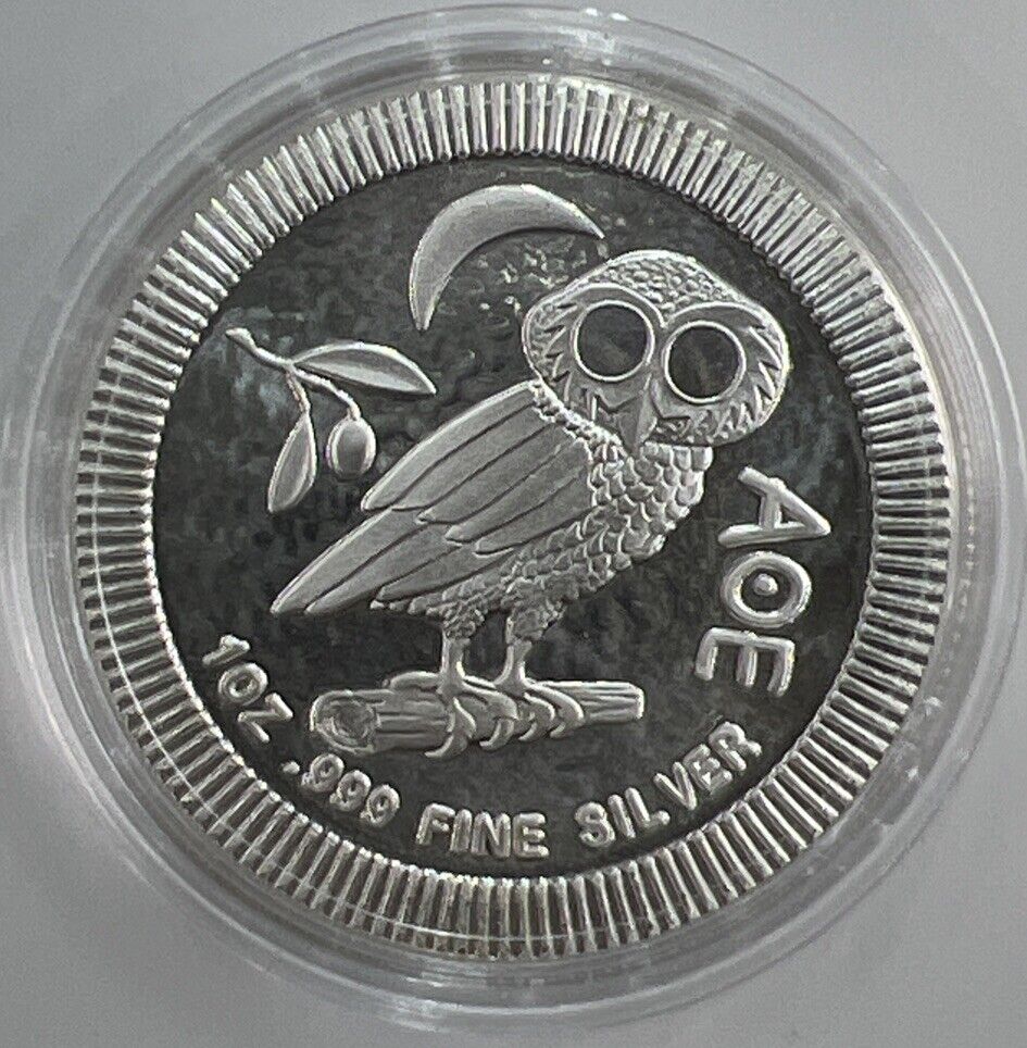 2019 NZ AOE Owl New Zealand Mint | 1oz Silver Coin | Comes In Capsule