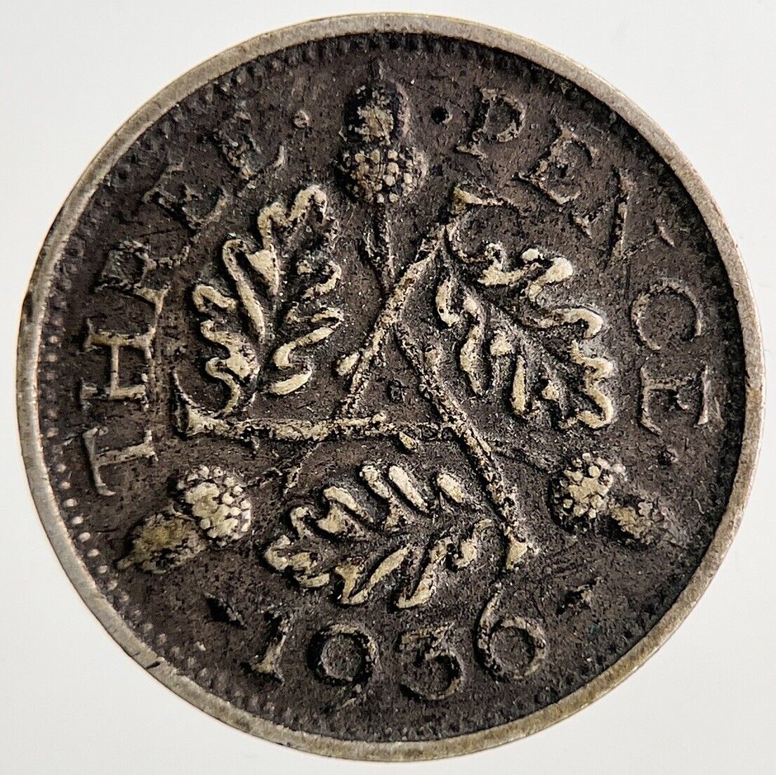 1936 George V Threepence Silver Coin | Fine Collectable Grade | a6934