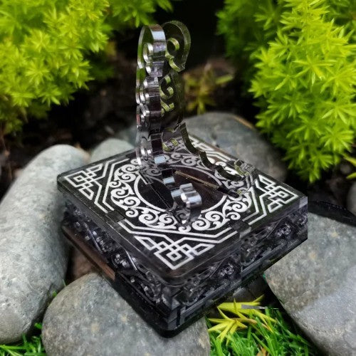 Black & White 1oz Silver or Gold Coins / Amulet / Medal Display Stand