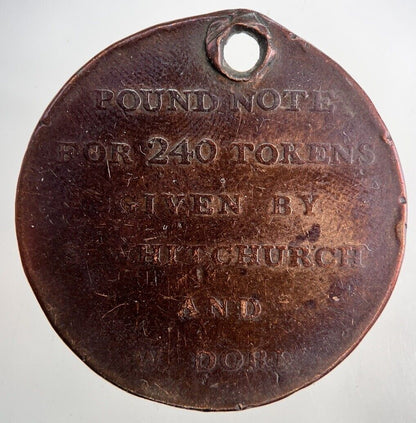 1811 Bath Whitchurch And Dore Penny Token | Collectable Grade | a9516