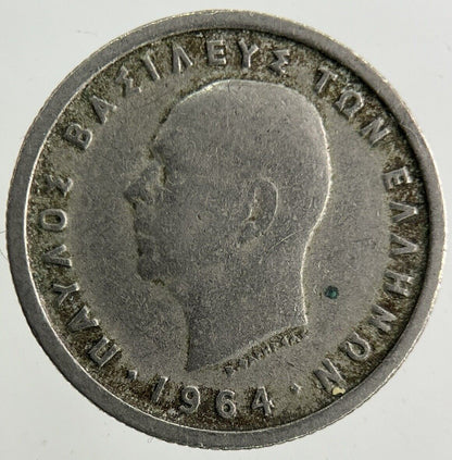 1964 Greece 50 Lepta Coin | Collectable Grade