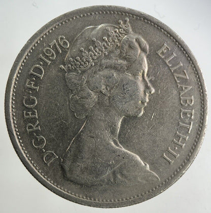 1976 Elizabeth II 2nd 10p Ten-Pence Coin | Fine Collectable Grade