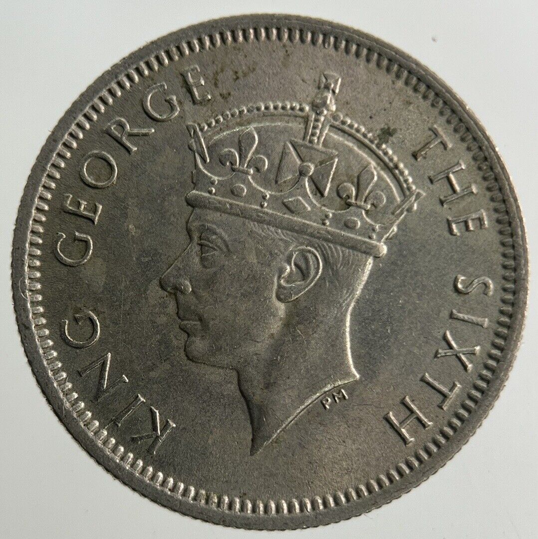 1950 Malaya 10 Cents Coin | Fine Collectable Grade