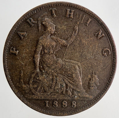 1888 Victoria Farthing Coin | Fine Collectable Grade | a6792