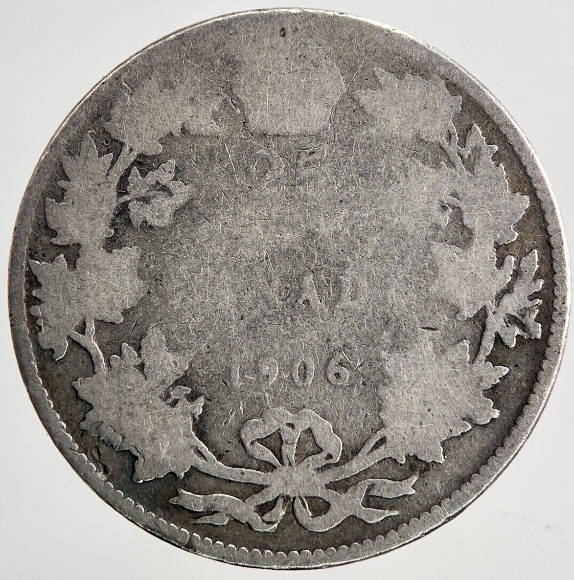 1906 Canada 25 Cents Silver Coin | Collectable Grade | a6392