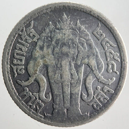1919-1921 Thai 1 Salung 1/4 Baht Rama VI Silver Coin | Collectable Grade | a4480