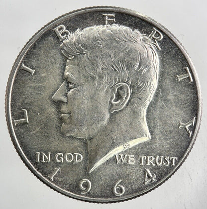 1964 US USA Kennedy Half Dollar Silver Coin | Very High Grade