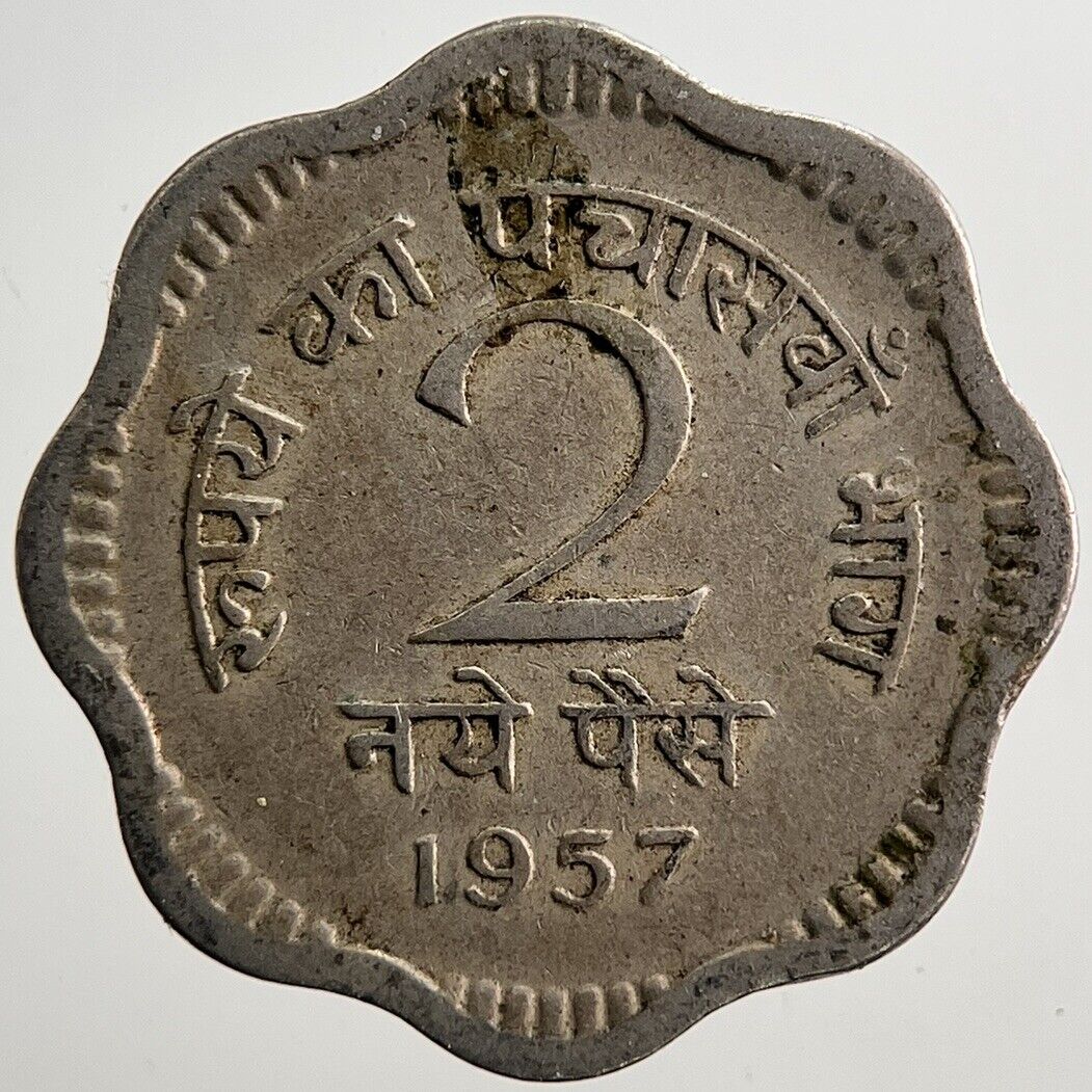 1957 India 2 Paise Coin | Collectable Grade