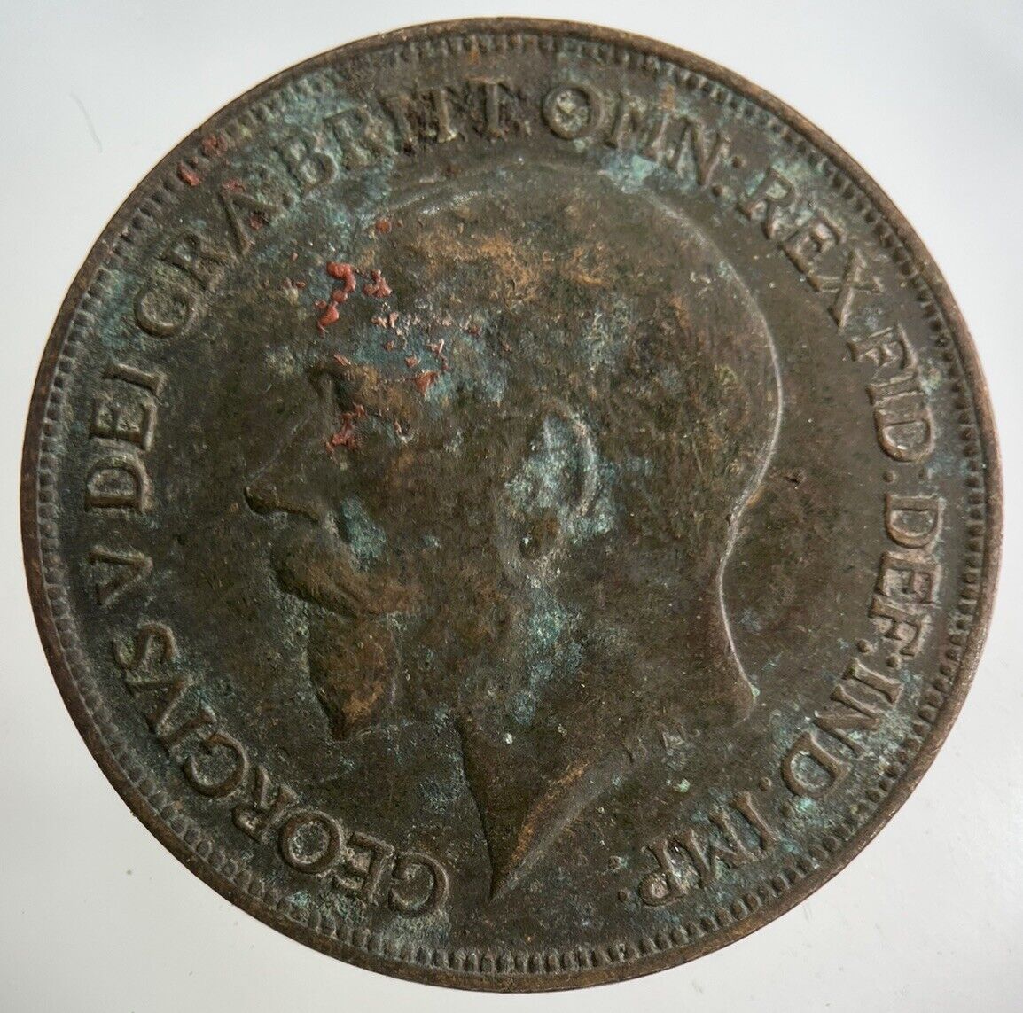 1915 George V One Penny Coin | Fine Collectable Grade