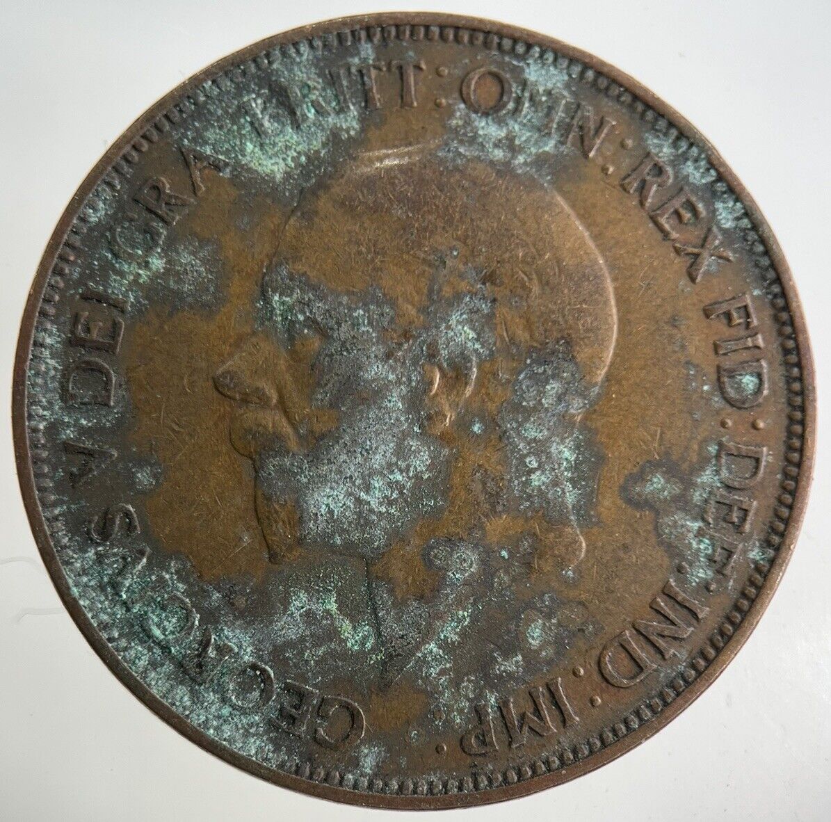 1936 George V One Penny Coin | Fine Collectable Grade