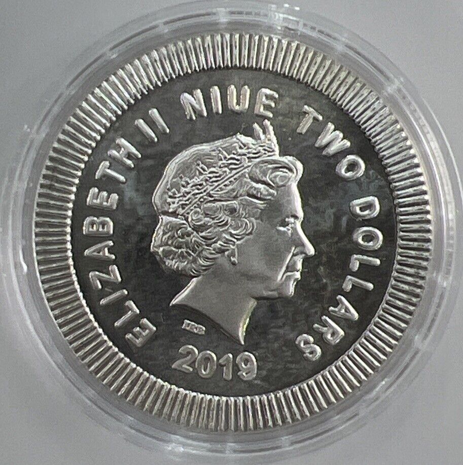 2019 NZ AOE Owl New Zealand Mint | 1oz Silver Coin | Comes In Capsule