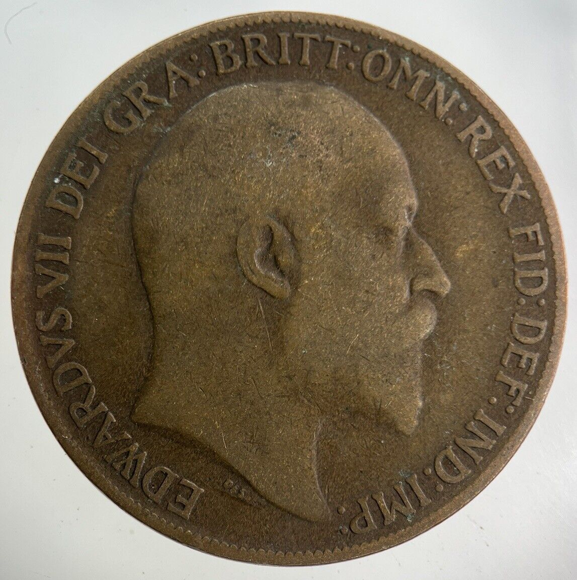 1910 Edward VII One Penny Coin | Collectable Grade