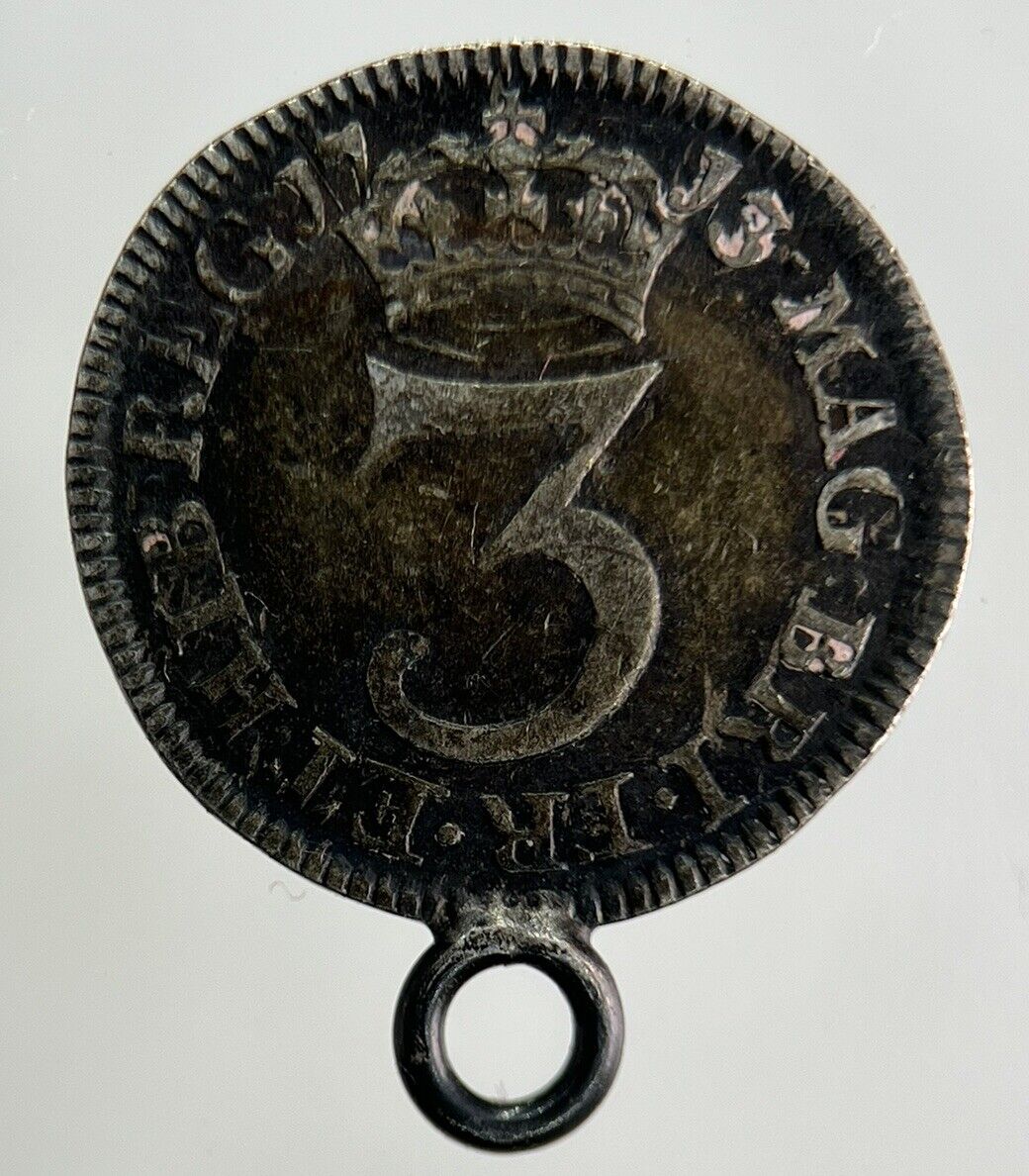 1713 Anne Maundy Threepence Silver Coin | Collectable Grade