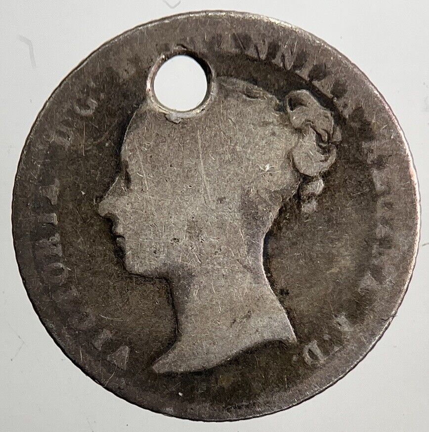 1839 Victoria Groat Four-Pence Silver Coin | Collectable Grade