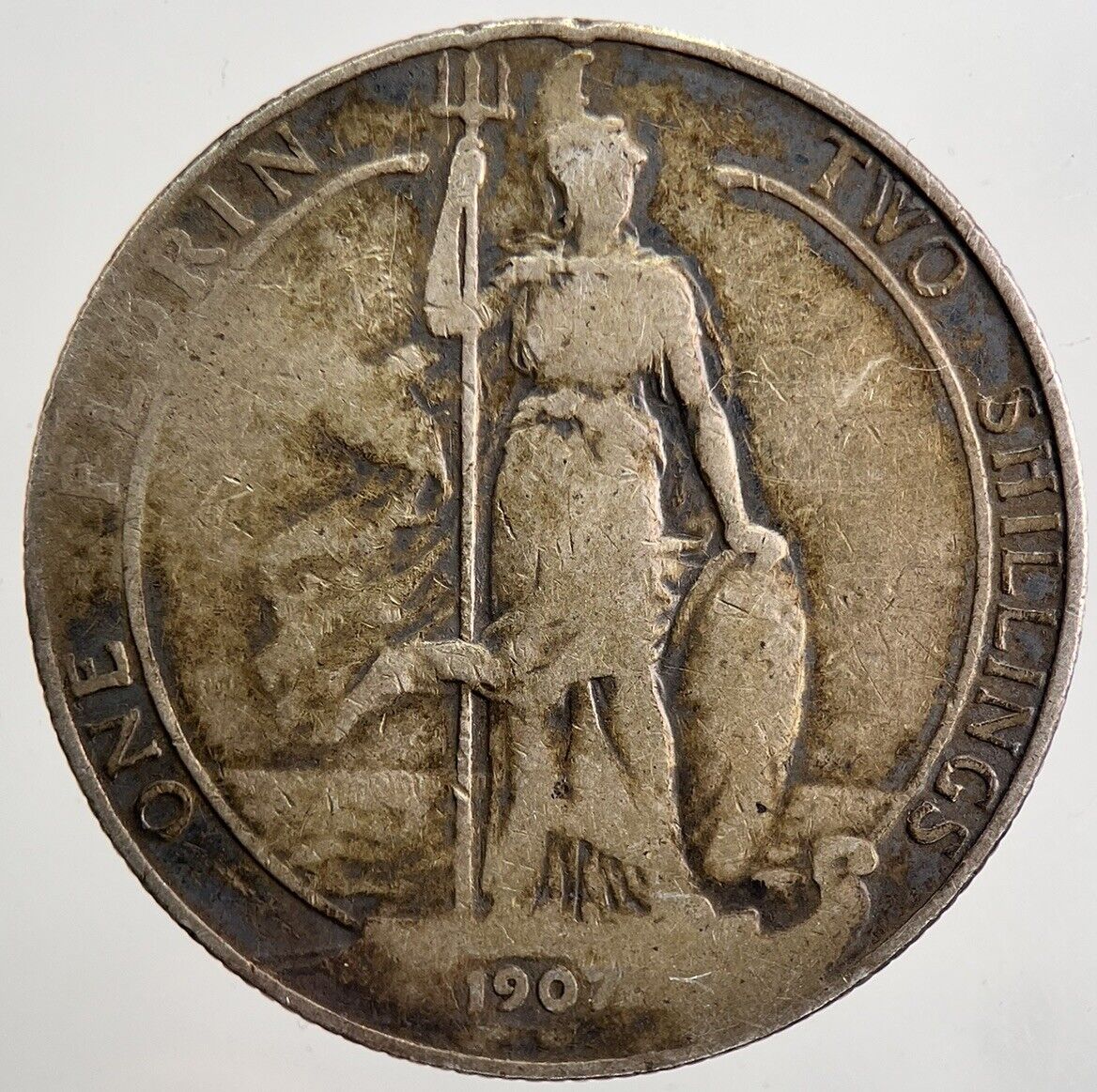 1907 Edward VII Florin Silver Coin | Collectable Grade