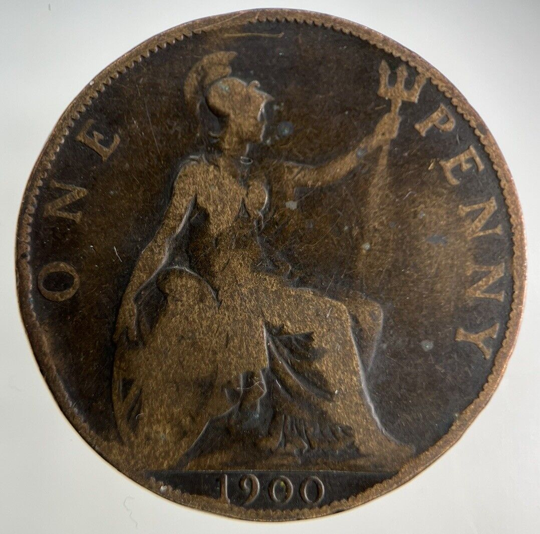 1900 Victoria One Penny Coin | Collectable Grade