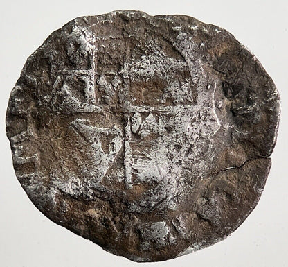 British Charles I 1st Penny Hammered Silver Coin | Collectable Grade | a5795