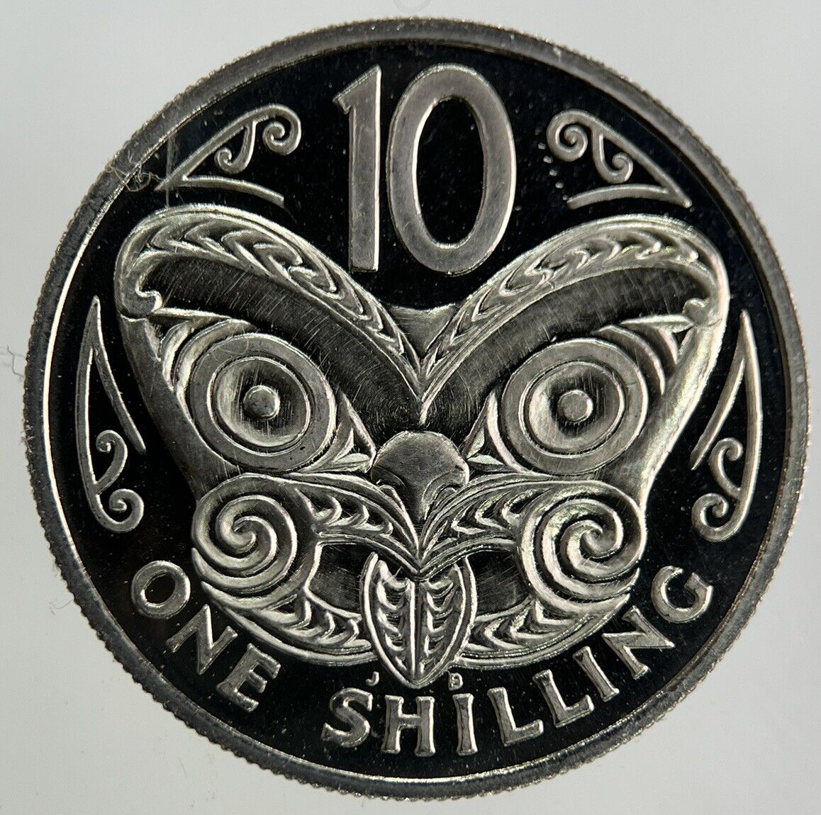 1967 New Zealand Proof 10 Cents Shilling Coin | Very High Grade