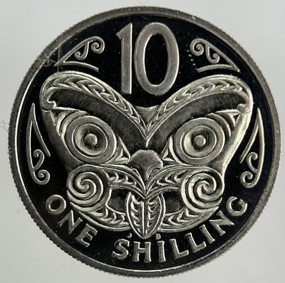 1967 New Zealand Proof 10 Cents Shilling Coin | Very High Grade