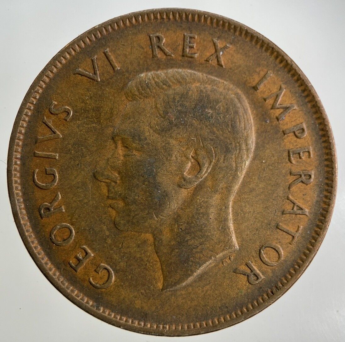 1942 South Africa One Penny Coin | Fine Collectable Grade