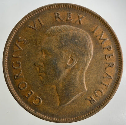 1942 South Africa One Penny Coin | Fine Collectable Grade