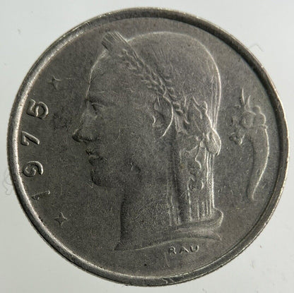 1975 Belgium 1 Franc Coin | Fine Collectable Grade