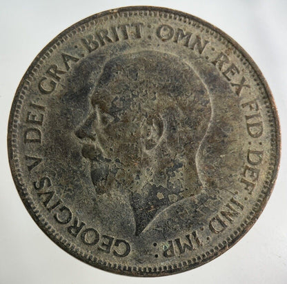 1931 George V One Penny Coin | Fine Collectable Grade