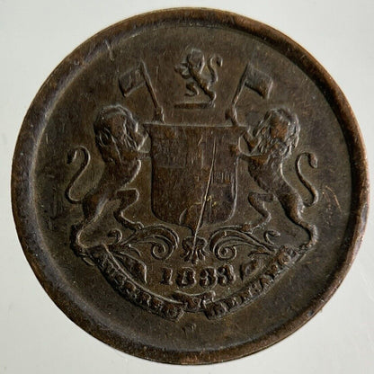 India Bombay Presidency 1/4 Quarter Anna Coin | Fine Collectable Grade