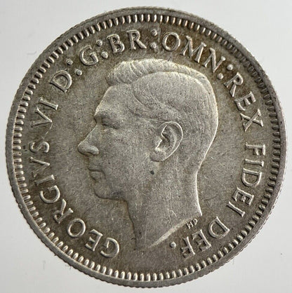 1951 Australia Sixpence Silver Coin | Very High Grade | a8524