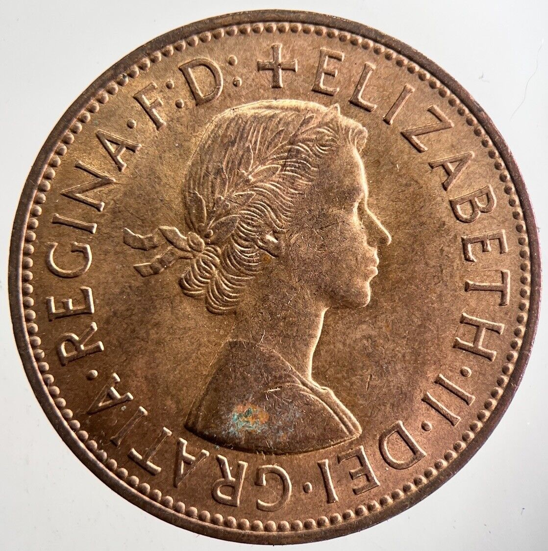 1967 Elizabeth II 2nd British Penny Coin | Very High Grade | a7395