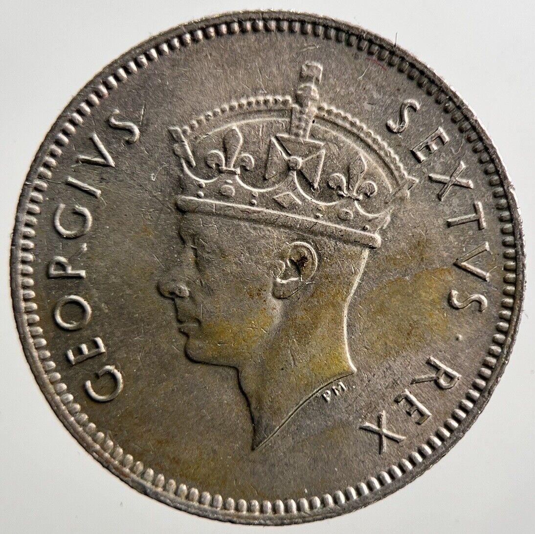 1948 East Africa 50 Cents Half Shilling Coin | Very High Grade | a3677