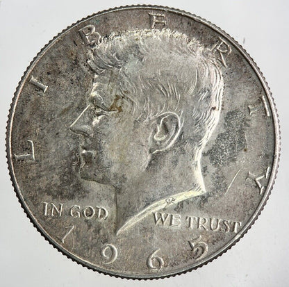 1965 US USA Kennedy Half Dollar Silver Coin | Very High Grade