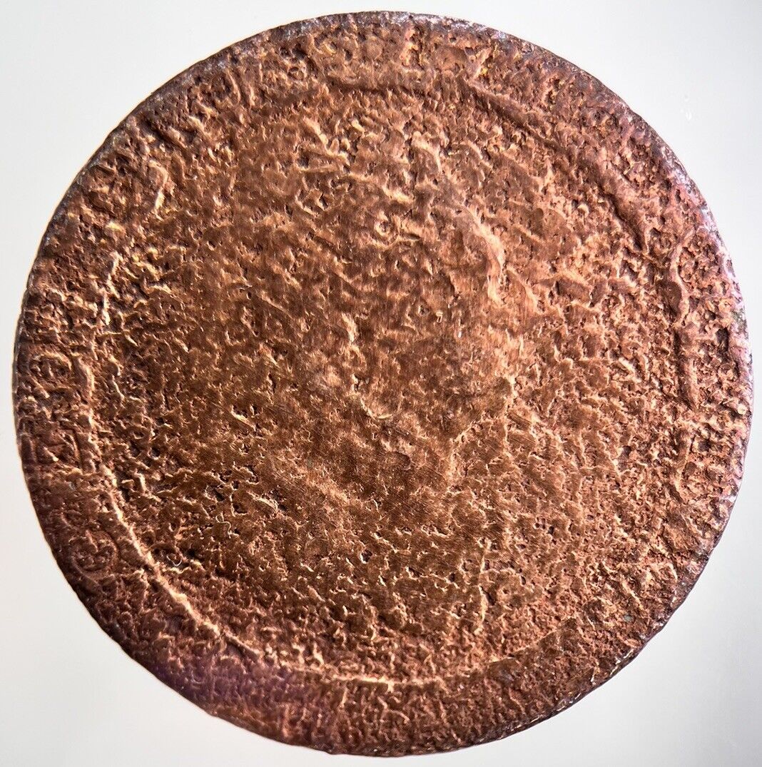 1797 George III Cartwheel One Penny Coin | Fair Grade | a3276