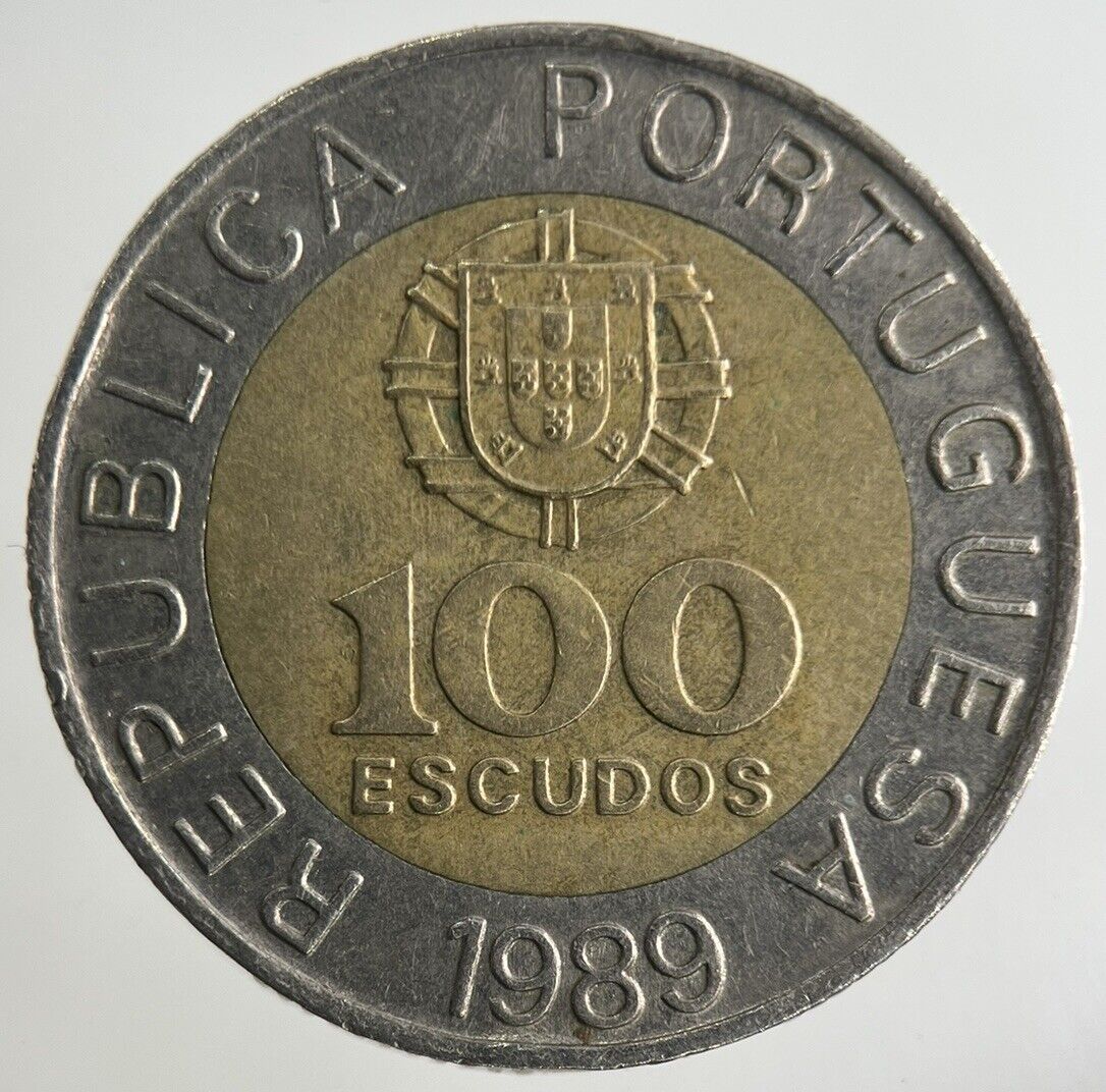 1989 Portugal 100 Escudos Coin | Fine Collectable Grade