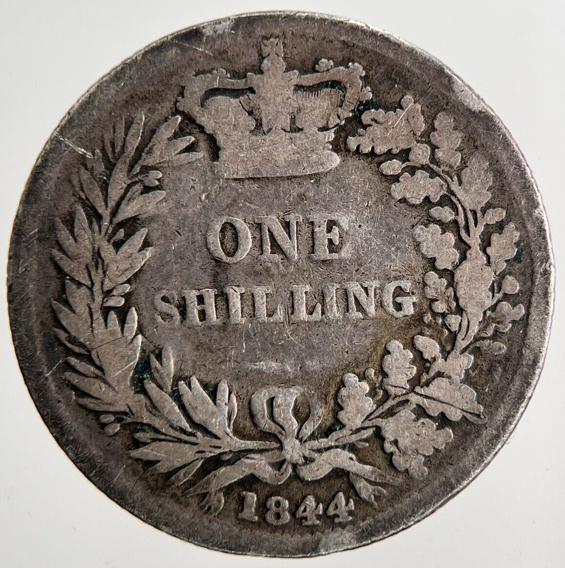 1844 Victoria Shilling Silver Coin | Collectable Grade | a6840