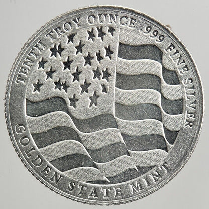 USA US Eagle 1/10th Oz Silver Coin | Very High Grade